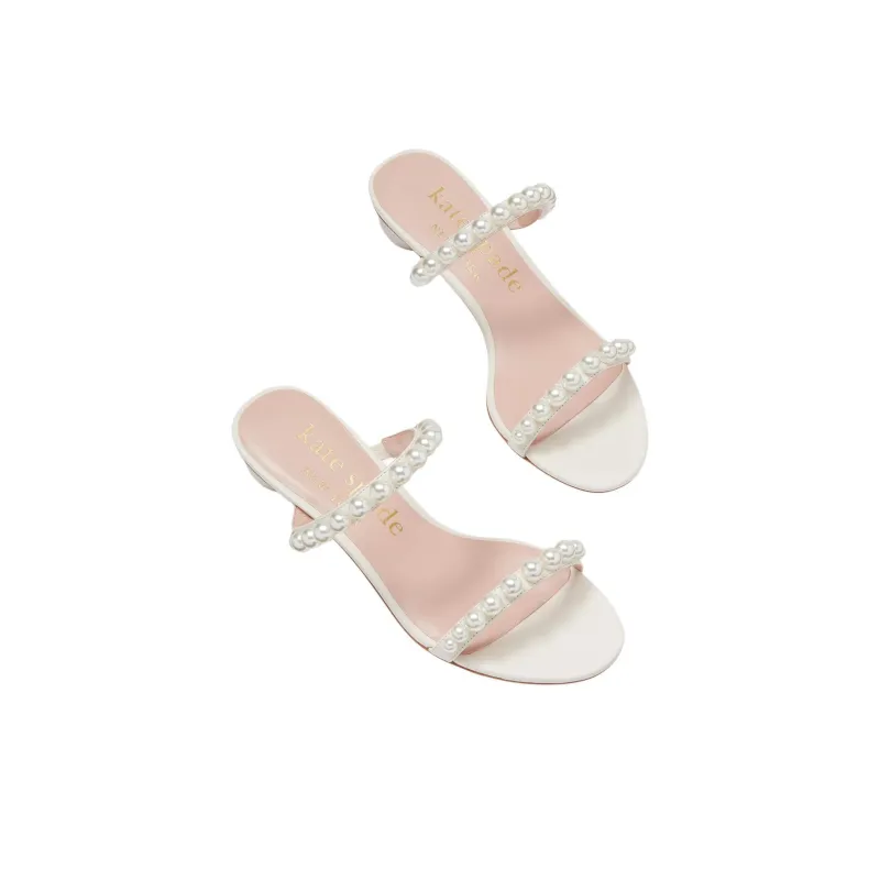 Kate Spade Slide Slippers Women's White-2