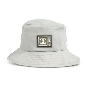 CHANEL 1990 2000s Sport Line Bucket Hat