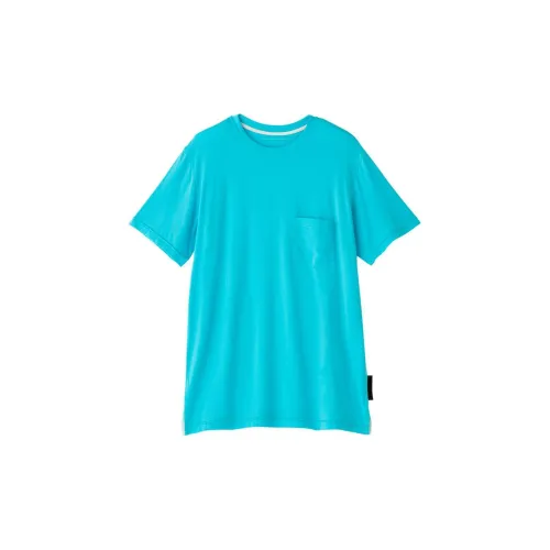 Onitsuka Tiger T-Shirts Unisex Lake Blue