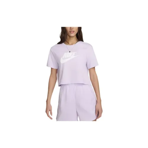 Nike Sportswear Essentials Series T-Shirts Women's Mist Purple