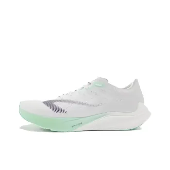 DECATHLON Durable Breathable Low-Top Running Shoes Women's White Green