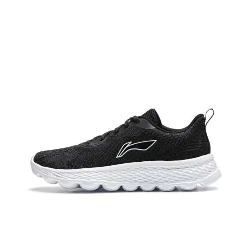 LINING Cloud Motion Running Shoes Women's Low-Top Black