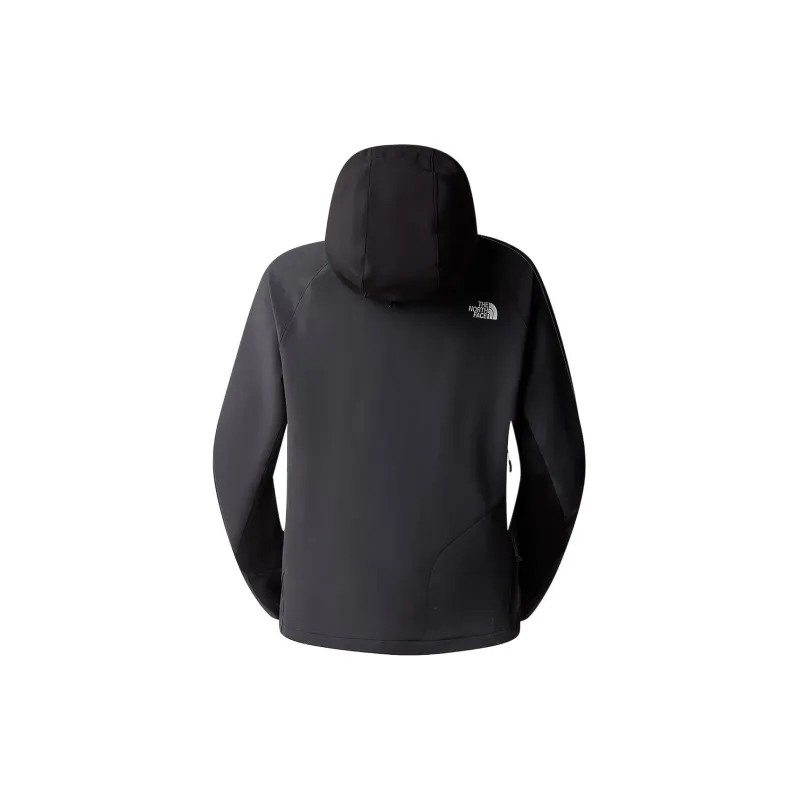 THE NORTH FACE WOMEN'S ATHLETIC OUTDOOR SOFTSHELL HOODIE Jackets Coats Women's Asphalt Gray-1