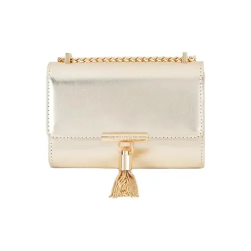 Kurt Geiger London Leather Handbag Shoulder Bag Mini Women's Light Gold