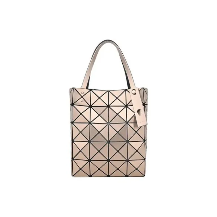 ISSEY MIYAKE Lucent Boxy Polyvinyl Chloride Resin Tote Bag, Shopping Bag, Shoulder Bag, Handbag Unisex Orange-7