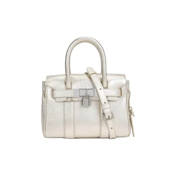 Kurt Geiger London Leather Tote Bag Shopping Bag Shoulder Bag Crossbody Bag Handbag Mini Women's Gold
