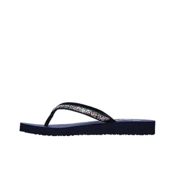 Skechers Meditation Flip Flops Women's Black