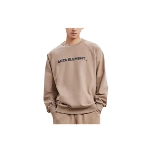 ANTA Sweatshirts Men Weathered Wood Color