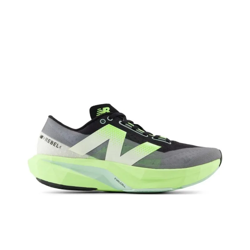 New Balance FuelCell Rebel V4 Black Lime-1