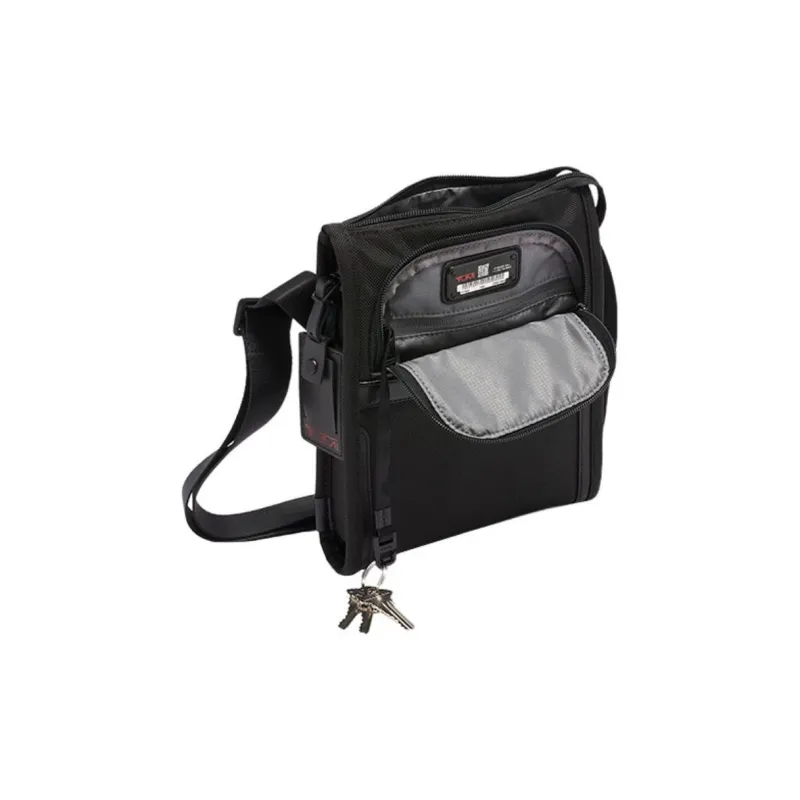 TUMI Nylon Pocket Bag Shoulder Bag Crossbody Bag Small Size Men's Black-2