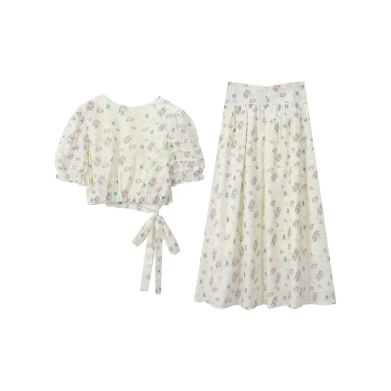 DOSOHEB Two Piece Skirt Sets Women's-1