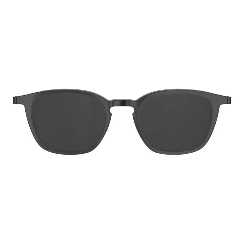 LINDBERG Square Sunglasses Unisex Black
