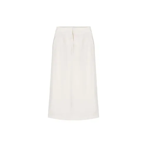 UMA WANG Casual Long Skirts Women's Ivory