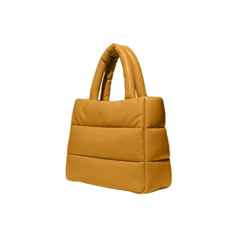 COACH Pillow Nappa Leather Cloud Bag Tote Bag Shopping Bag Shoulder Bag Handbag Large Size Women's Mustard Yellow-2