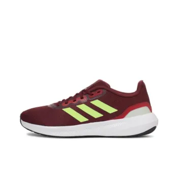 Adidas Runfalcon 3.0 Anti Slip Wear Resistant Low Top Running Shoes Men's Red