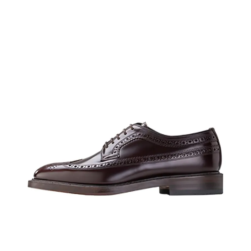 LOAKE Dress Shoes Men's Burgundy-0
