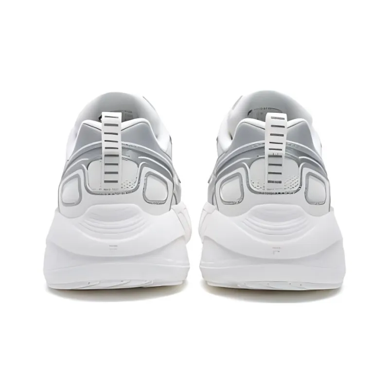FILA FUSION CRED Leader Cushioning Slip Resistant Low Top Running Shoes Women's Gray White-2
