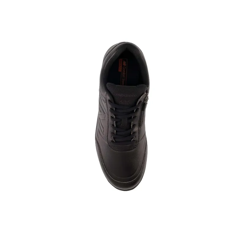 New Balance Cushioned Slip-Resistant Low-Top Running Shoes Men's Black-3