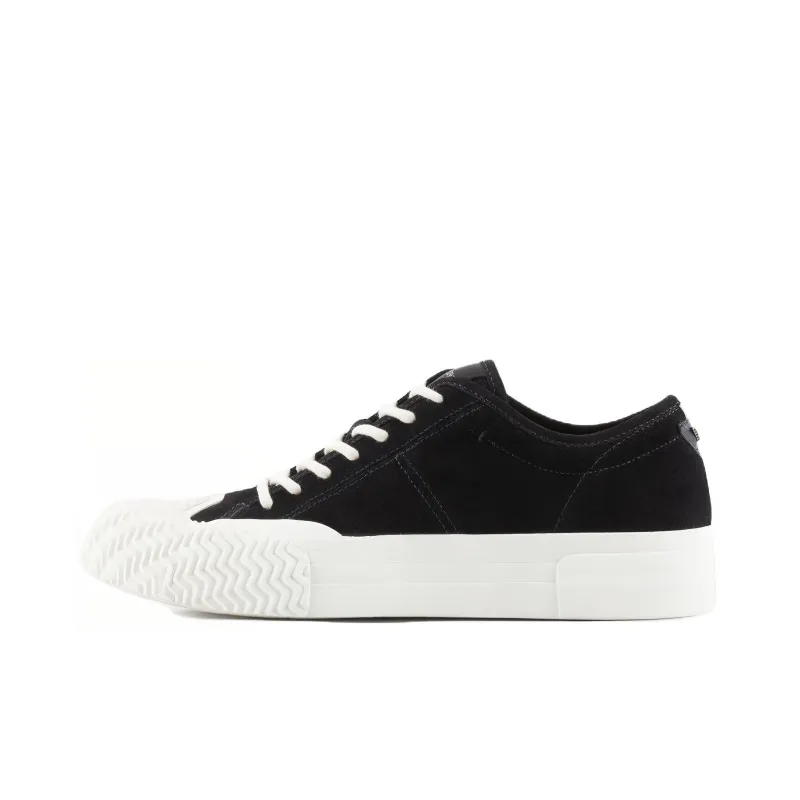 EMPORIO ARMANI Low Top Skateboard Shoes Men's Black-0
