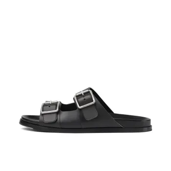 GUCCI Slide Slippers Men's Black