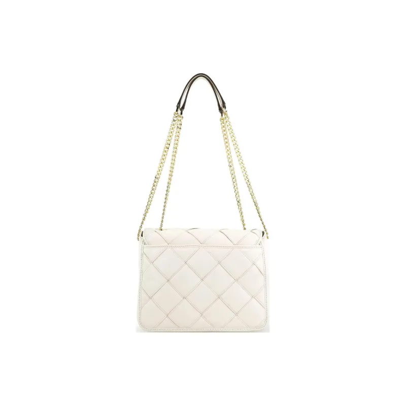 MICHAEL KORS Regina Cow Leather Shoulder Bag, Crossbody Bag Tubas Women's Cream White-4