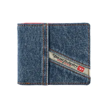 DIESEL Denim Wallet Unisex Indigo