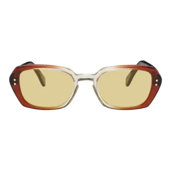 OUR LEGACY Irregular Shape Sunglasses Men's Brown
