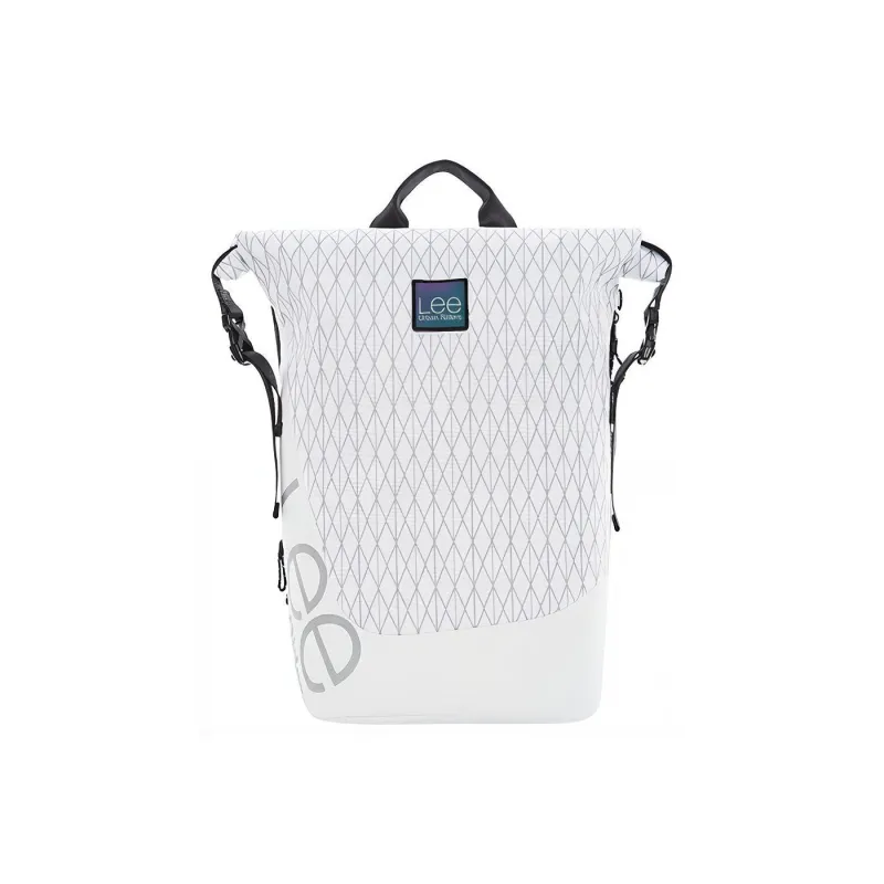 Lee Polyester Backpack Regular Unisex White-0