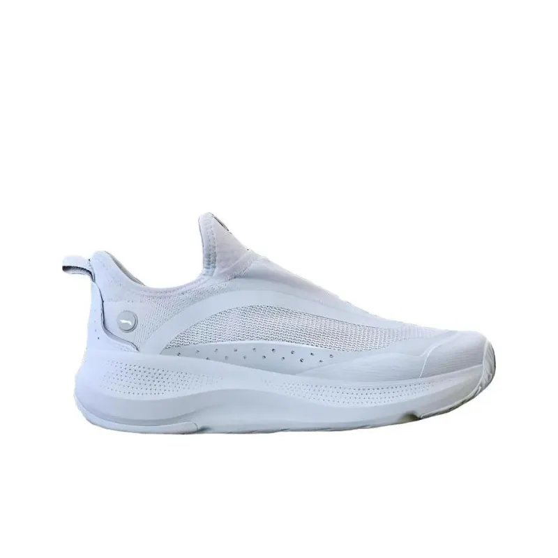 LiNing Soft Go Cushioning Breathable Low Top Casual Shoes Men's Mist Gray-1