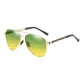 Gold Frame+Polarized Dual-Purpose Day and Night Lens+Box
