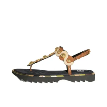 PUCCI Onde Leather Sandals