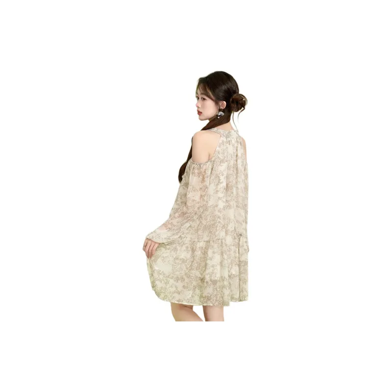 Emodues Long Sleeved Dresses Women's-4