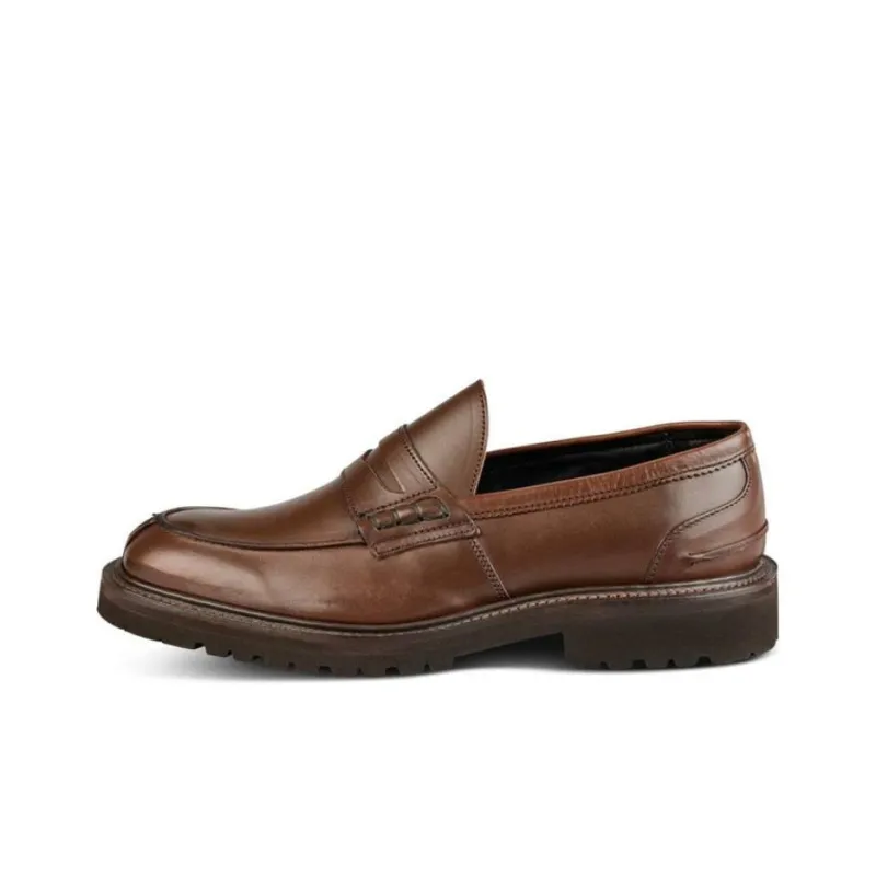 Tricker's Eva Penny Loafers Women's Brown-0