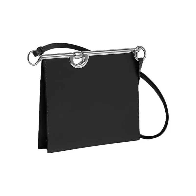 HERMES Mors De Bride Calfskin Shoulder Bag Regular Women's-2
