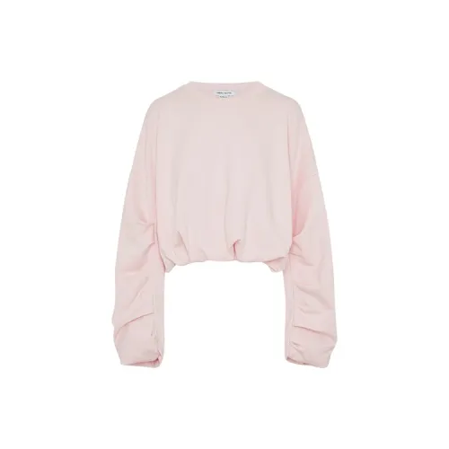 URBAN REVIVO Sweatshirts Women's Light Pink