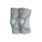 White Blue Shield-2 Pack (Knitted Fabric+Four-Way Breathable Compression)