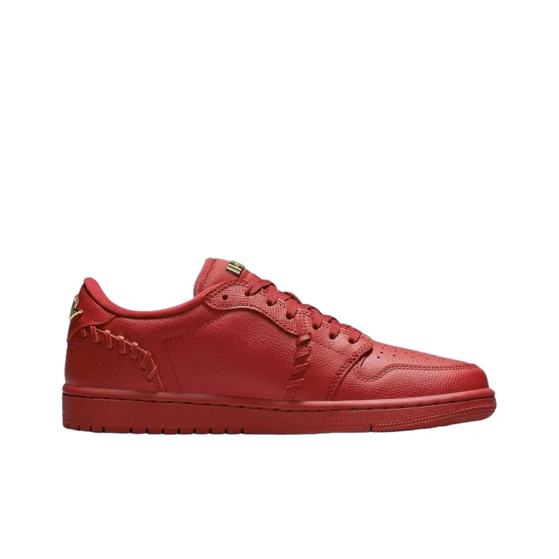 JORDAN 1 Low Method Of Make Gym Red Metallic Gold Women's-1