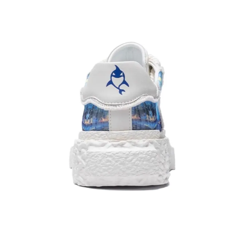 FAIRWHALE Cushioning, Abrasion Resistant, Slip Resistant Low Top Casual Skateboard Shoes Unisex-3