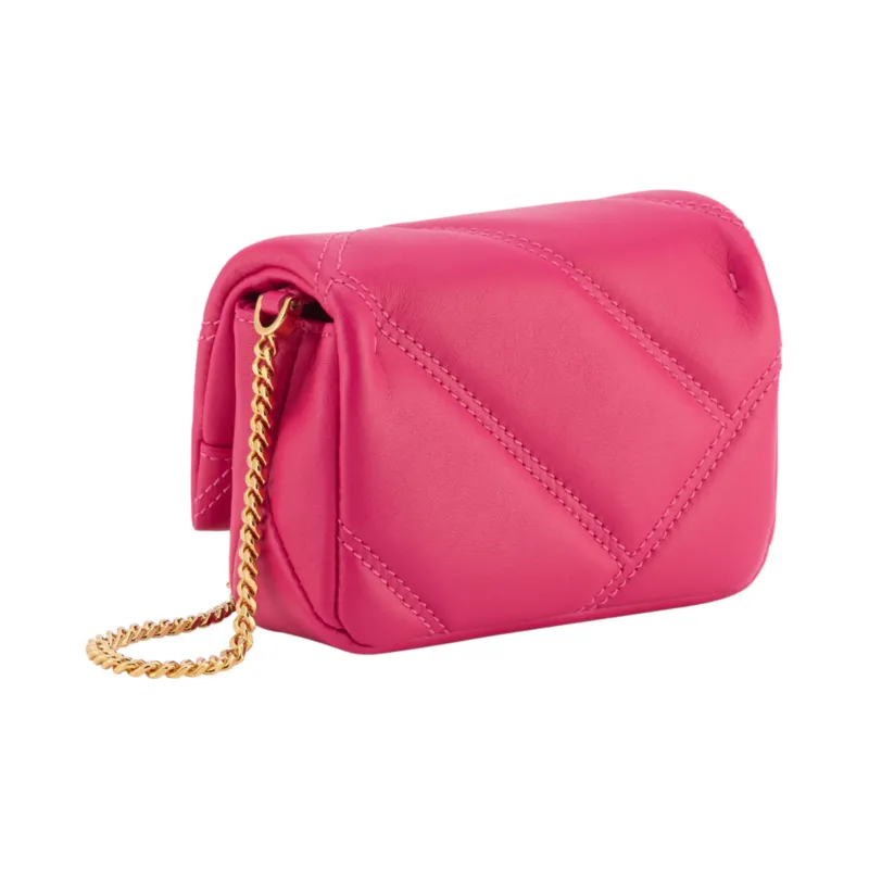 BVLGARI Serpenti Cabochon Calfskin Shoulder Bag, Crossbody Bag Mini Women's Pink-2