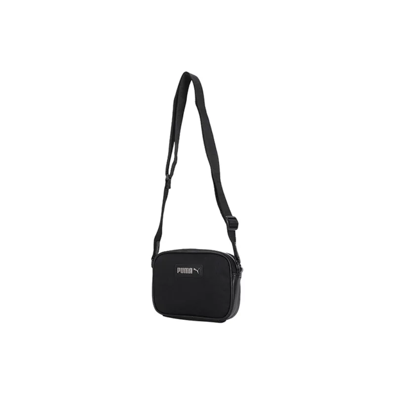 PUMA Fabric Shoulder Bag, Crossbody Bag Regular Unisex Black-0