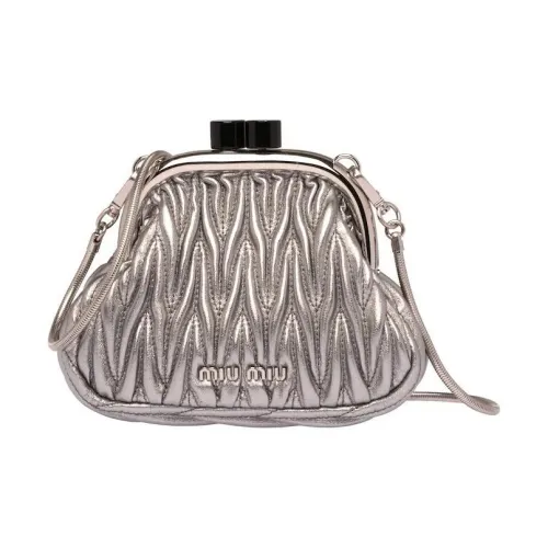 MIU MIU BELLE Leather Handbag Shoulder Bag Mini Women's ensemble