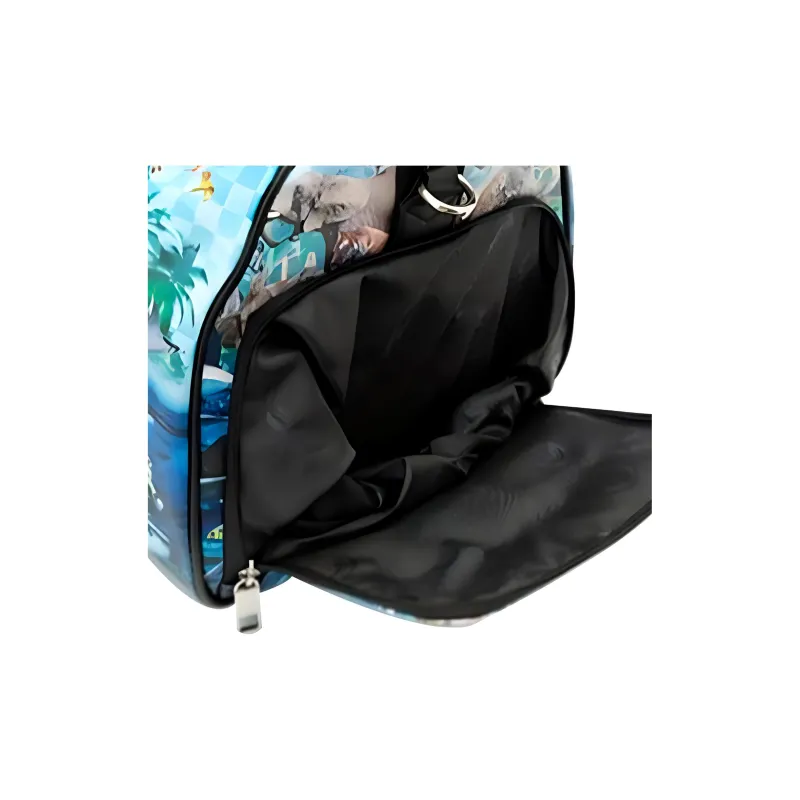 SPRAYGROUND PVC Sports Bag, Gym Bag, Travel Bag, Handbag Regular Unisex Light Aqua Blue-3