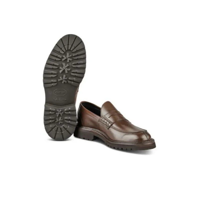 Tricker's Eva Penny Loafers Women's Brown-4