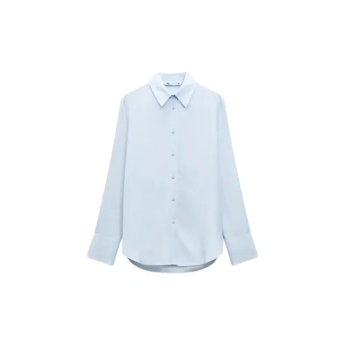 ZARA Shirts Women's Light Blue