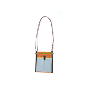 NOTHOMME Polyester Mini Bag, Shoulder Bag Unisex Blue Orange/Yellow Purple/Yellow Green