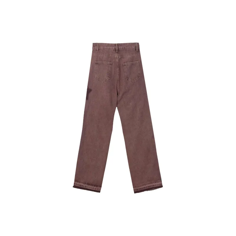 OZVO Jeans Women's Rusty Red-1