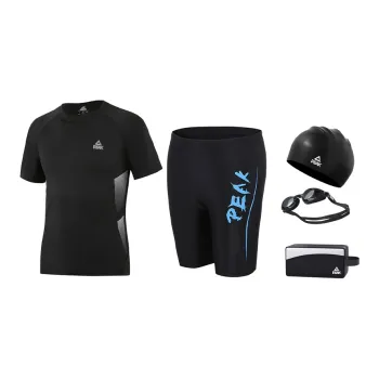 PEAK Swimming Sets Polyester, Elastane Pool Men's Black, Gold, Black, Blue