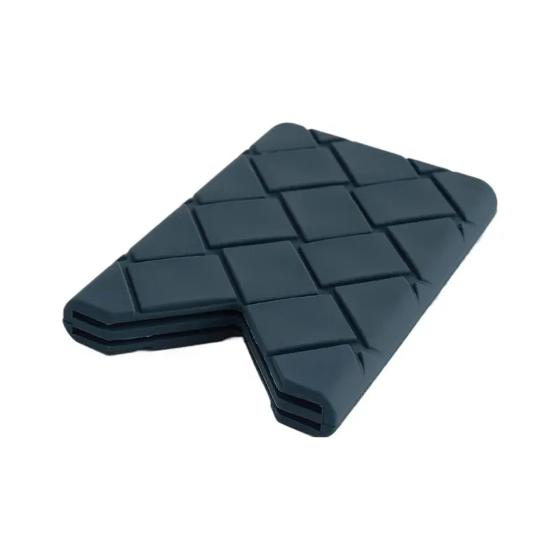 Bottega Veneta Silicone Card Holder Men's Dark Blue-2