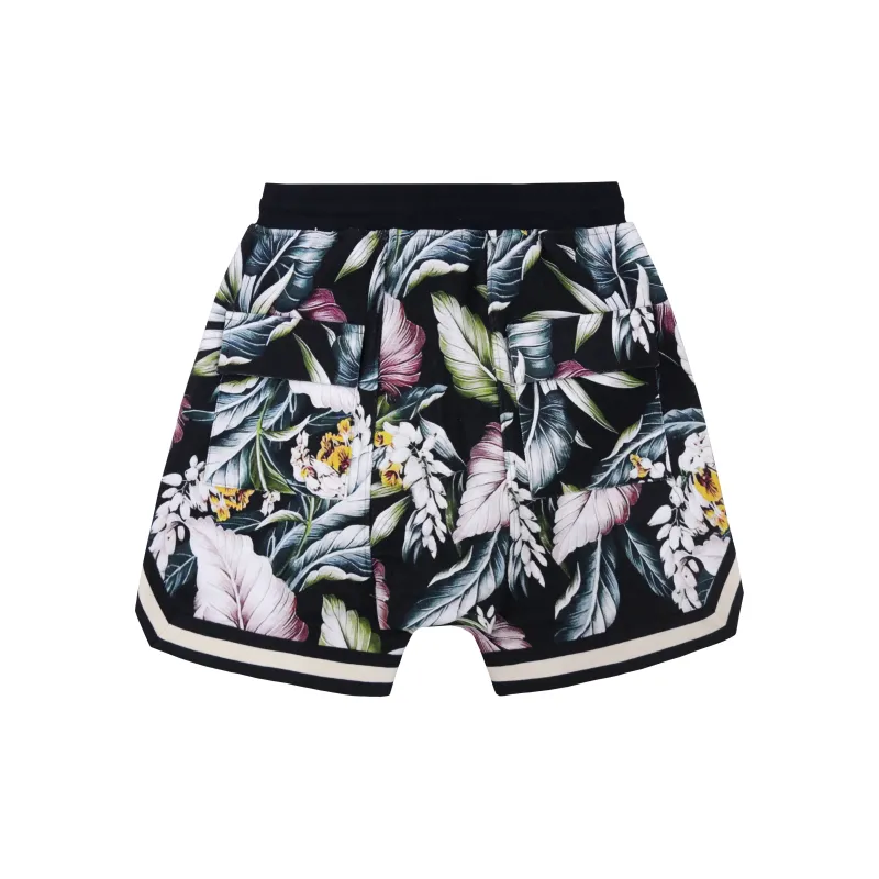 JUNGLE GURL Casual Shorts Unisex Black-1
