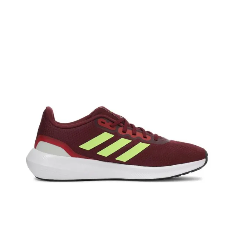 Adidas Runfalcon 3.0 Anti Slip Wear Resistant Low Top Running Shoes Men's Red-1
